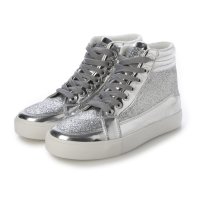 LOVE HUNTER/ラブハンター LoveHunter レースアップ ハイカットスニーカー ラメ グリッター / 2205/507774634