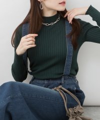 atONE/アットワン atONE ハイネックリブニットトップス/507774636