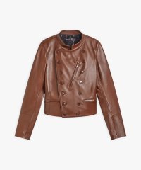 agnes b. FEMME/ラムスキンレザー ジャケット "Fifre"/507747404