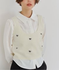 titivate/リボン刺繍ベストセットブラウス/507775545