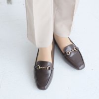 VIVIAN/ヴィヴィアン VIVIAN スクエアトゥ2cmヒールビット付き感激ローファーパンプス/507776335