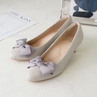 VIVIAN/ヴィヴィアン VIVIAN アーモンドトゥリボン5cmヒール感激パンプス/507776337