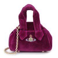 Vivienne Westwood/ヴィヴィアン ウエストウッド Vivienne Westwood ショルダーバッグ エンブロイダードオーブ ARCHIVE YASMINE MINI HANDB/507776356