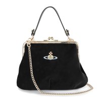 Vivienne Westwood/ヴィヴィアン ウエストウッド Vivienne Westwood ショルダーバッグ エンブロイダードオーブ GRANNY FRAME PURSE 4B01000/507776360