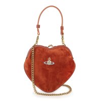 Vivienne Westwood/ヴィヴィアン ウエストウッド Vivienne Westwood ハンドバッグ エンブロイダードオーブ BELLE HEART FRAME PURSE 4B01/507776361