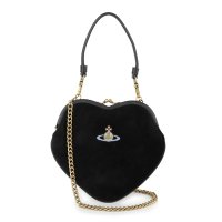 Vivienne Westwood/ヴィヴィアン ウエストウッド Vivienne Westwood ハンドバッグ エンブロイダードオーブ BELLE HEART FRAME PURSE 4B01/507776363