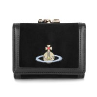 Vivienne Westwood/ヴィヴィアン ウエストウッド Vivienne Westwood 3つ折り財布 エンブロイダードオーブ SMALL FRAME WALLET 51150034W/507776372