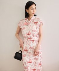 ROPE'/【洗える】トワルドジュイベルテッドミニワンピース/507776687