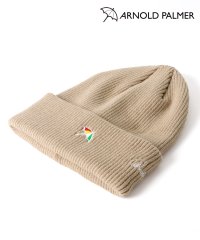 anold palmer/アーノルドパーマー Arnold Palmer ニットキャップ 帽子 ニット帽 ユニセックス メンズ レディース アーノルドパーマー ワンポイント ロゴ ビーニ/507776790