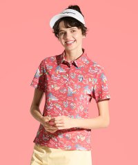 Munsingwear/マンシングウェア Munsingwear Sunscreen NIR フィラシス鹿子リゾートプリント半袖シャツ/507776906