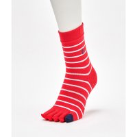 Munsingwear/マンシングウェア Munsingwear ショート丈 5本指ボーダーソックス【返品不可商品】/507777006
