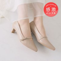 VIVIAN/ヴィヴィアン VIVIAN ポインテッドトゥストラップ5cmプレートヒール感激パンプス/507777189