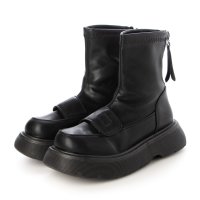 STYLEBLOCK/スタイルブロック STYLEBLOCK 裏起毛バックファスナー仕様厚底ショートブーツ/507777302
