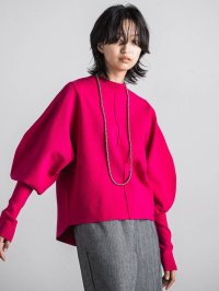 MAYSON GREY/メイソングレイ MAYSON GREY ボリューム×フィットクルーネックニットプルオーバー≪手洗い可能≫/507777371