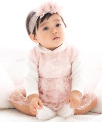 fillot de bebe reduction/【日本製】ラメコードレースワンピース(70~90cm)/507721469