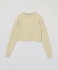 MACKINTOSH PHILOSOPHY/GREY LABEL クロップドアルパカ混ニット/507743570
