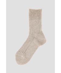 MARGARET HOWELL/LINEN RIB SOCKS/507778022