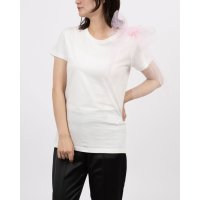 RINASCIMENTO/リナシメント RINASCIMENTO ビッグチュールリボンTシャツ/507778851