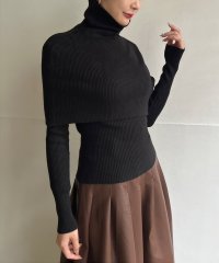 Jewelobe/ジュエローブ Jewelobe ネックウォーマー×タイトリブニットトップスセットアップ/507778921