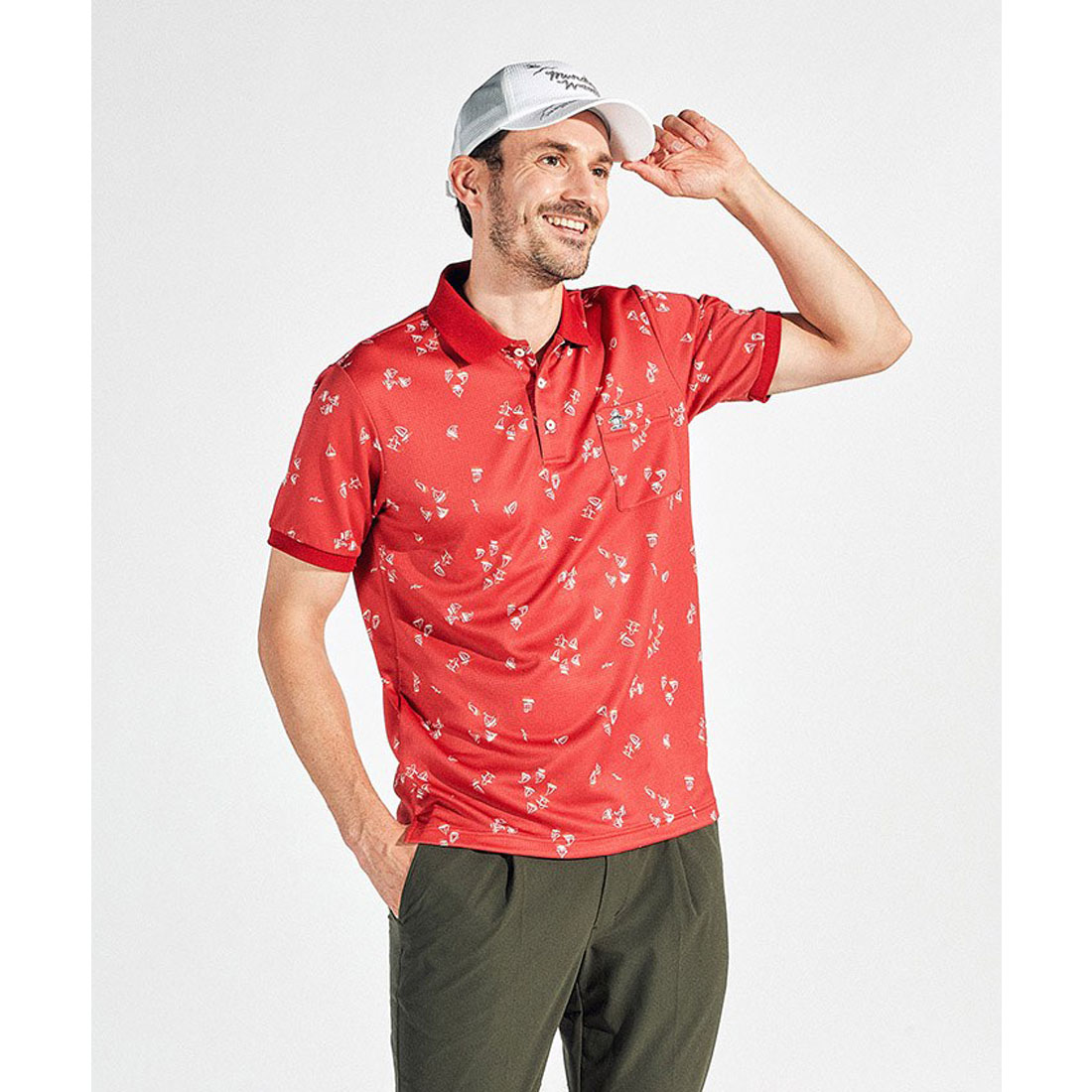 マンシングウェア Munsingwear サンスクリーンヨットモチーフ総