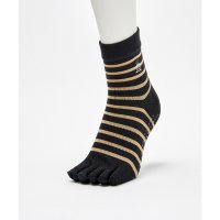 Munsingwear/マンシングウェア Munsingwear ショート丈 5本指ボーダーソックス【返品不可商品】/507779119