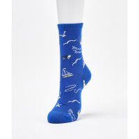 Munsingwear/マンシングウェア Munsingwear ミドル丈 メッシュアロハ柄ソックス【返品不可商品】/507779124