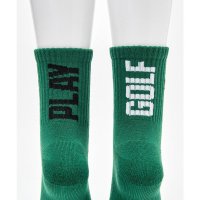 Munsingwear/ショート丈　アシンメトリーロゴソックス【返品不可商品】/507779127