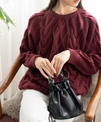 NinaetLina/ニナエリナ Nina et Lina ケーブル編みニット/507779144