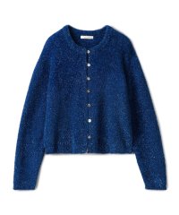 MACPHEE/ルレックスシェニール クルーネックカーディガン/507779422