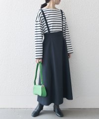 SHIPS any WOMEN/SHIPS any:〈洗濯機可能〉オックス フレア サスペンダースカート［NAVY BLUE］/507779427