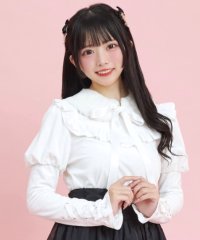 Secret Honey/シークレットハニー Secret Honey ファーティペット付ベロアトップス/507779926
