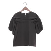 トーナル TONAL タックデザインパフブラウス