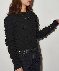 MAISON BREEZE reveur/MAISON BREEZE reveur P100 トゲトゲクロップドプルオーバー ショート丈 クロップド丈 長袖 トップス プルオーバー DTK/507780168