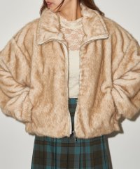 MAISON BREEZE reveur/メゾンブリーズレヴール MAISON BREEZE reveur ファースタンドショートジャケット DTK【MAISON BREEZE reveur】/507780169