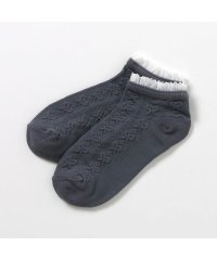 apres les cours/リボン柄フリルショートソックス/506524937