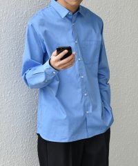 SHIPS any MEN/SHIPS any: ストライプ / ソリッド リラックス レギュラーカラー シャツ 25AW◆/506835036