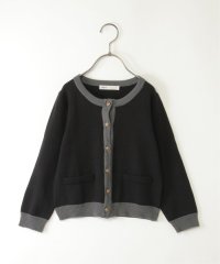 ikka kids/7Gリブ配色ニットカーディガン（120〜160cm）/507529797