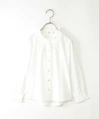 ikka kids/襟袖フリルギャザーブラウス（120〜160cm）/507714726