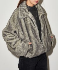 MAISON BREEZE reveur/メゾンブリーズレヴール MAISON BREEZE reveur ファースタンドショートジャケット DTK【MAISON BREEZE reveur】/507780169