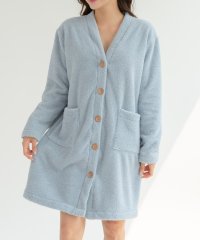 TeddyShop/テディショップ Teddyshop 【2WAY】長袖モコモコパステル＆ベーシックカラールームウェアワンピース/カーディガン/507780890