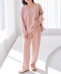 TeddyShop/テディショップ Teddyshop レディース 長袖モコモコアシメルームウェア 上下2点セット/507780892