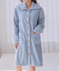 TeddyShop/テディショップ Teddyshop レディース 長袖2WAY襟もふっとあったかルームウェアワンピース/ガウン/507780895