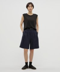 MARGARET HOWELL/YARN DYED LINEN TROUSERS/507781228