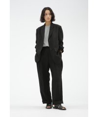 MARGARET HOWELL/COMPACT LINEN TROUSERS/507781229