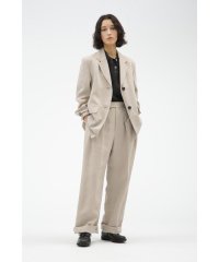 MARGARET HOWELL/COMPACT LINEN TROUSERS/507781229