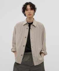 MARGARET HOWELL/SPACED STRIPE LINEN/507781248