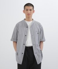 MHL./END ON END STRIPE COTTON SHIRT/507781275