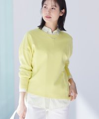 INDIVI/春SALE！【洗える】アシメデザイン ドルマンスリーブニット/507781573