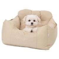 pipi/ピピ pipi pipi ピピ ドライブベッド キャリー 犬用 座席シート ペットボックス 2匹 安全 ペット用 小型犬 ドライブベッド お出掛け グレー ベー/507781898