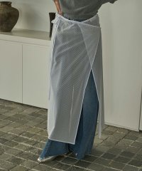 marjour/マージュール marjour STRIPE SHEER WRAP SKIRT/507782156